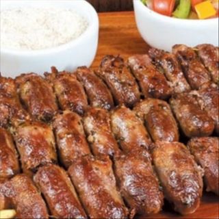 Espetinho de Coração de Frango