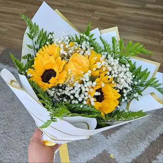 GIRASOL  E ROSA