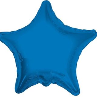 Balão Foil 18" Estrela - Azul