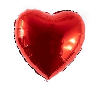 Balão Foil  corazon verme