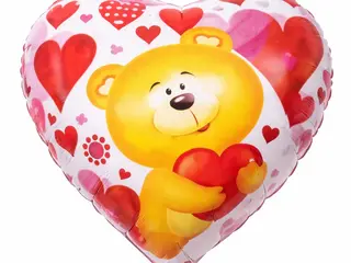 Balões urso com hélio