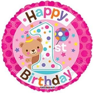 Balão Foil 18  1º Aniversário