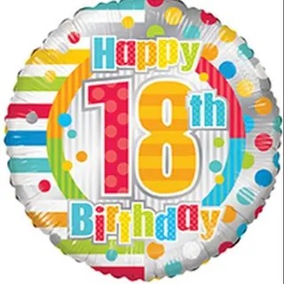 Happy birthday 18 