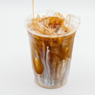 Iced Salty caramel latte