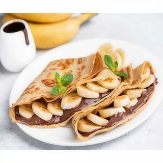 Chocolate Frutas Crepe (Chocolate Fruits Crepe)
