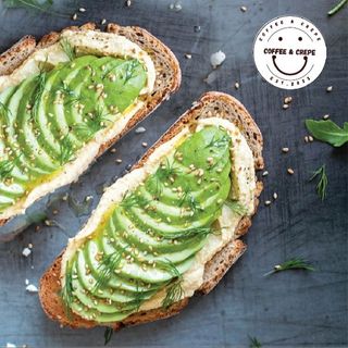 Hummus and Avocado toast 