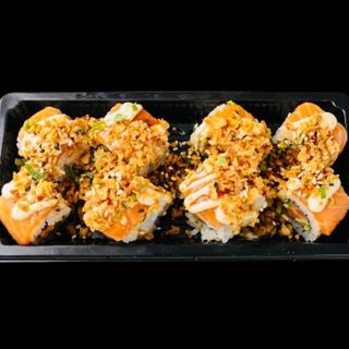 Uramaki Crispy Salmão 8peças