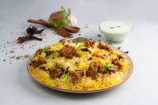 Lamb biryani