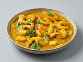 Prawn dhansak