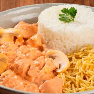 Estrogonoffe de Frango