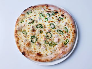 La Pizza Frango com Jalapeño