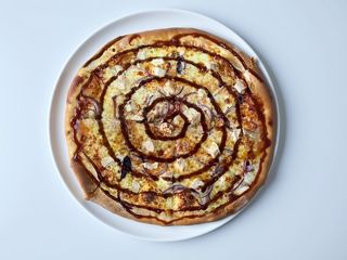 La Pizza Frango com Molho Barbecue