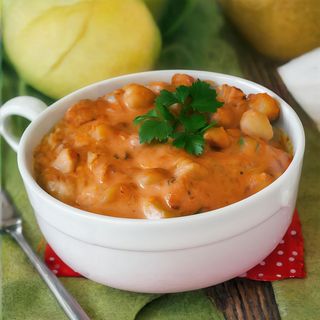 Strogonoff de Grão de Bico