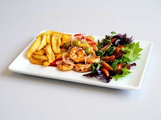 Camarão com Cebolada