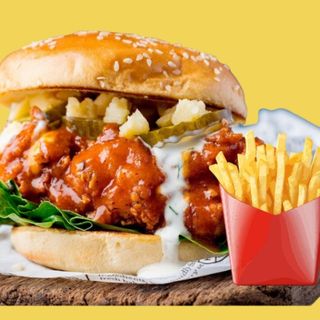 Spicy Buffalo Chicken Burger