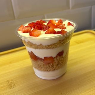 Felicidade de Nido com Morango