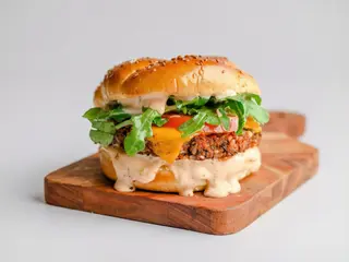 Menu Vegetable Burger