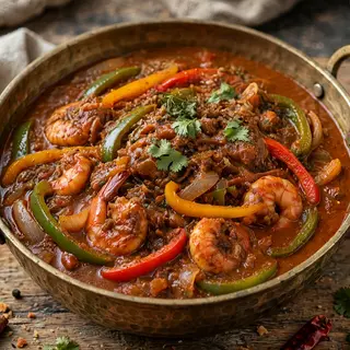 Camarão Jalfrezi