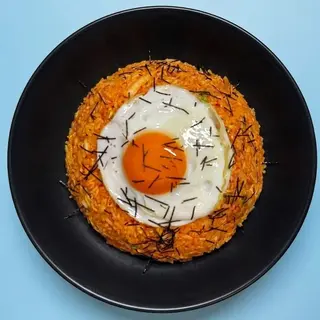 Vegetarian Kimchi Fried Rice