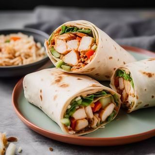 wrap de frango  