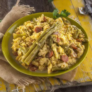Ovos com Espargos 