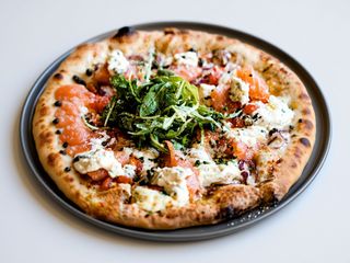 Smoked Salmon Pizza