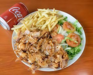 Menu Kebab no Prato