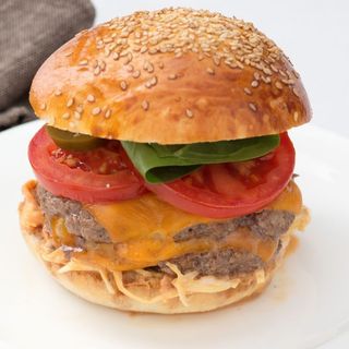 Menu Double Cheeseburger Frango