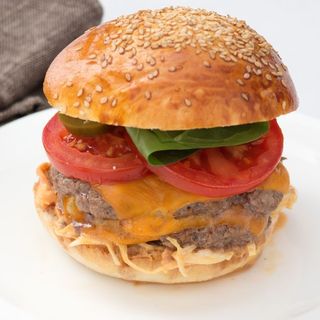 Menu Double Cheeseburger Vaca