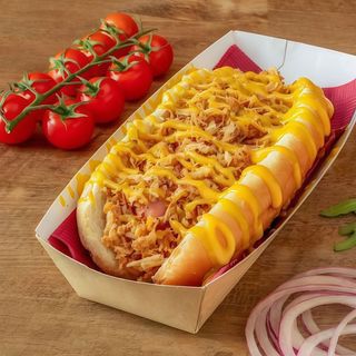 Crispy Cheddar Hot Dog+Fries