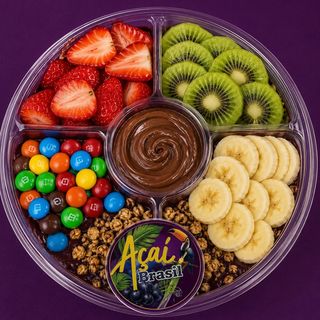 Fondue gelado de Açaí