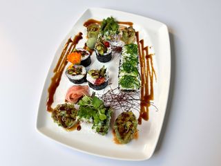 Menu Vegan 32 Peças + 1  dose de crepes de legumes (oferta)