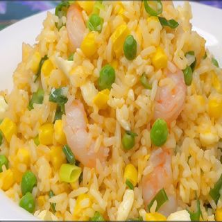 36 Arroz Salteado com Gambas
