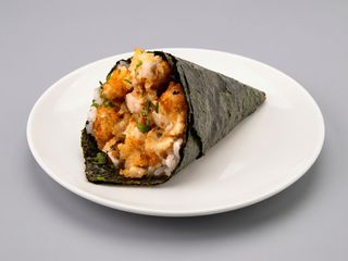 Temaki Ebi Furai (1 Unidade)