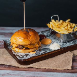 Cheeseburguer a casa