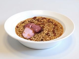 Arroz de Salpicão à Antiga na Caçarola