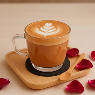 Rose latte