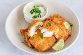 Filetes de Pescada Panados