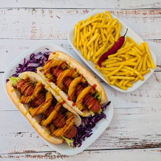 2x1- Four Finger Dog