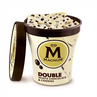 Magnum Double White Chocolate e Cookies