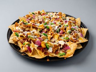 bacon nachos /chicken