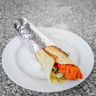 Menu Crispy Chicken Wrap