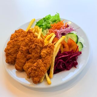 Crispy chicken Prato menu