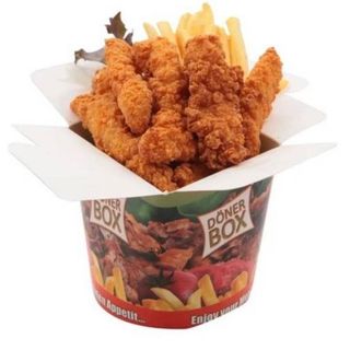 Menu Crispy Doner Box Com Bebida