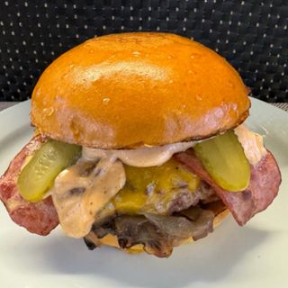 Menu Street Burger Com Batata Frita é Bebida