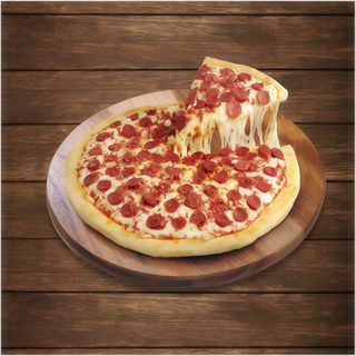 3 Pizza de Salame Media