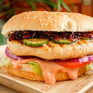 Hambúrguer de Frango