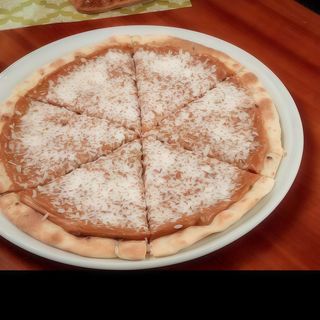 Pizza Doce de leite com coco