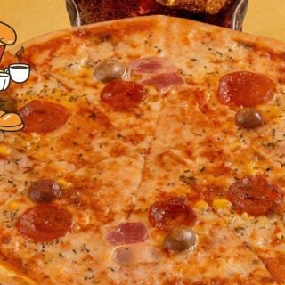 Pizza tropical Familiar