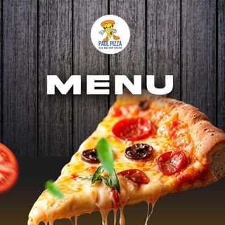 Menu pizza frango +bebida